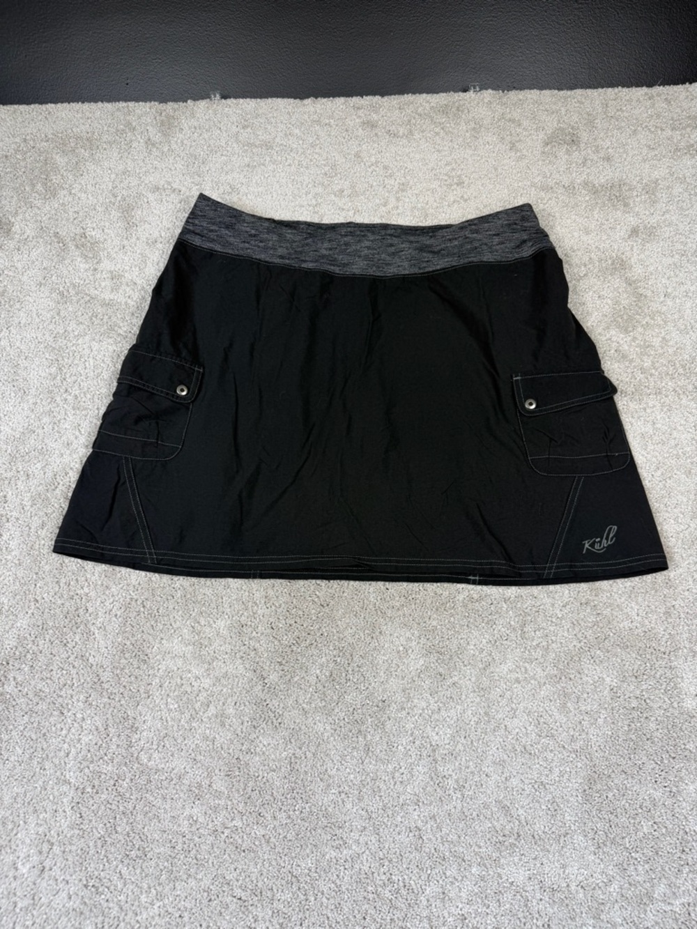 KÜHL Women's Mountain Culture Black Skort Size 12